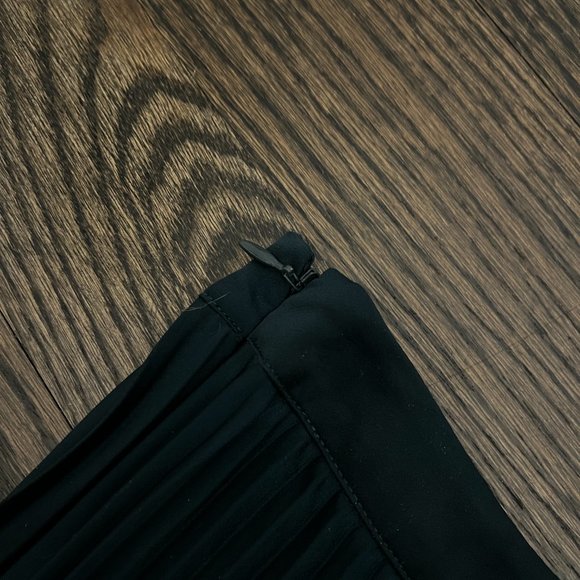 Reiss Pleated Green Midi Size 0 - Picture 3 of 4